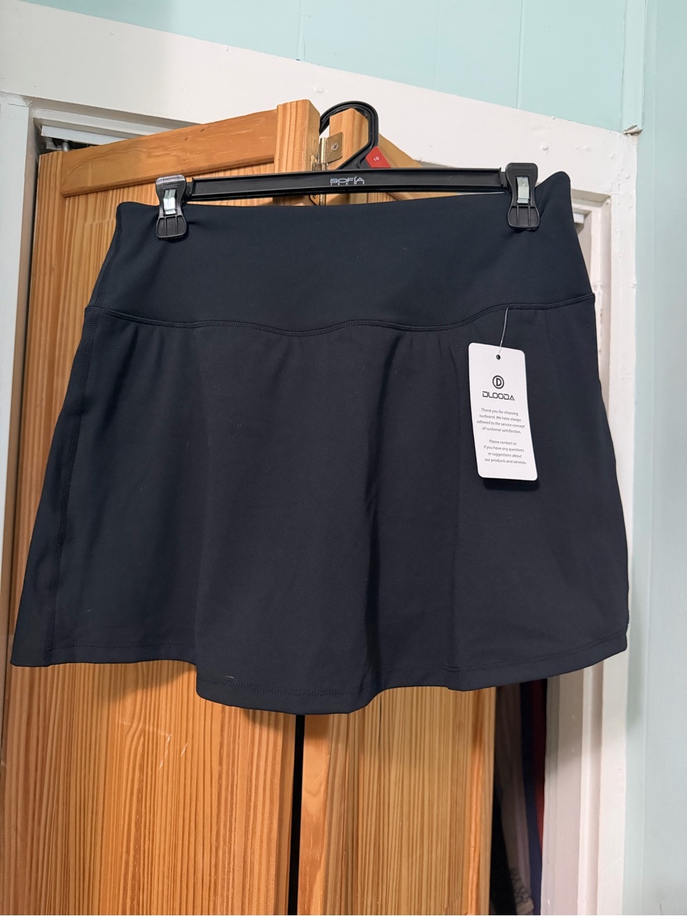 Amazon Black Athletic Skort with Tag